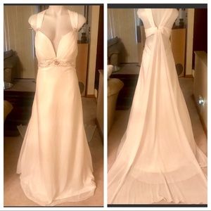 Wedding gown Mingda’s dress halter plus size 18